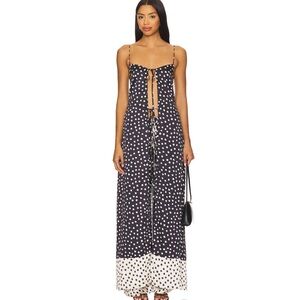 DEVON WINDSOR Maria Dress in Black Domino